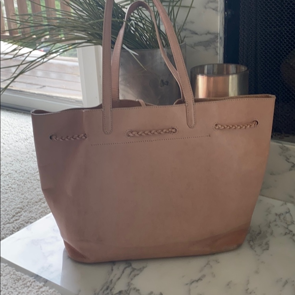 Leather Tote - Picture 2 of 3